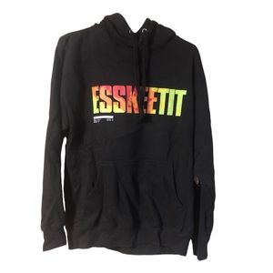 Official Lil Pump Merch Black Band Hoodie Mens Unisex Medium